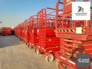تأجير سيزر لفت (Scissorlifts) بالدمام | ارتفاعات متعددة، هدوء، وأمان تام لبيئة عملك # السامي