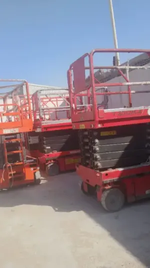 Scissors lifts for rental in Dammam and Manlifts
