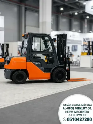 فوركلفت رافعات شوكيه للايجار الشهري وليومي