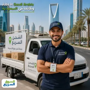 مطلوب سائق توصيل شحنات للعمل في توصيل الشحنات داخل السعودية وبراتب ممتاز