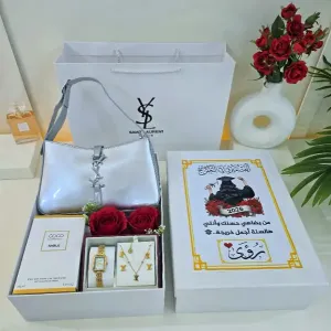 بوكس اهداء مع شنطة_راقيه  خامه جلديه عالية الجوده
