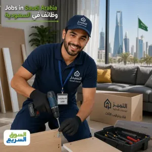 مطلوب موظف فك وتركيب اثاث للعمل في شركة خاصة في السعودية براتب ممتاز
