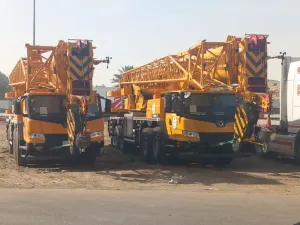 كرينات للإيجار في جيزان // لخدمات الموانئ والجمارك حمولات 30 طن 80 طن // 2026 - تاج المعدات