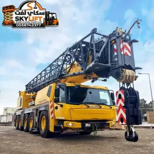 كرين موبايل للايجار ونشات للايجار من 25طن الى 500طن