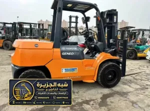 فوركلفت للايجار في جدة | رافعة شوكية ديزل حديثة جديدة في جدة