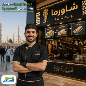 مطلوب عامل مساعد معلم شاورما للعمل في مطعم وجبات سريعة في المدينة المنورة براتب ممتاز