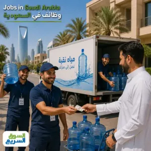 مطلوب موظفين ومندوبين توزيع مياه صحية للعمل في جدة وبرواتب ممتازة