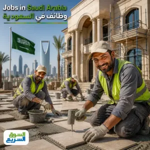 مطلوب عمال بلاط و مساعدين بلاط للعمل في شركة مقاولات وإنشاءآت في الرياض براتب ممتاز
