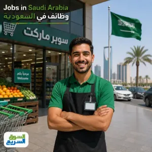 مطلوب موظف سوبرماركت للعمل في السعودية في مجال أعمال البقالة والكاشير براتب ممتاز