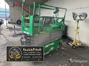 تاجير سيزر لفت كهرباء في جدة | منصات عمل مرتفعة معدات رفع حديثة