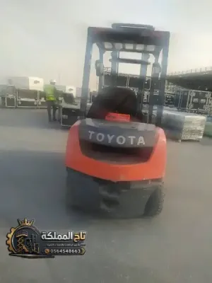 فوركلفت للايجار في الخرج ║ رافعة شوكية ديزل ║ 5طن 7طن 10طن ║ تشغيل يومي