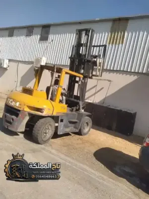 فوركلفت للايجار في الخرج ║ رافعة شوكية ديزل ║ 5طن 7طن 10طن ║ تشغيل يومي
