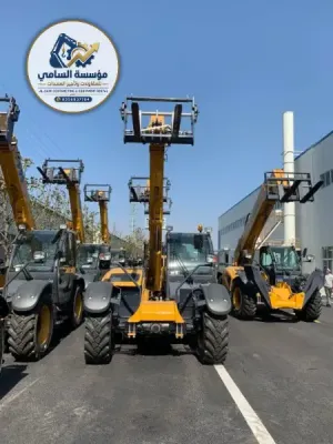 تأجير رافعات شوكية تلسكوبية (Telehandler) في الدمام | عقود يومي وشهري