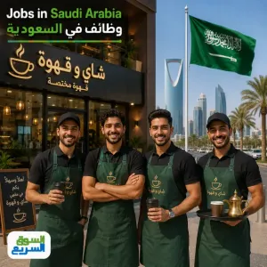 مطلوب عمال للعمل في محل شاي و قهوة كبير في السعودية برواتب ممتازة