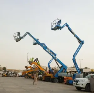 مان لفت للايجار رافعه عمال للايجار  Manlift for rent