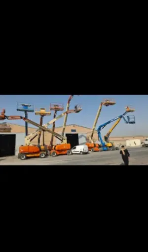 مان لفت للايجار رافعه عمال للايجار  Manlift for rent