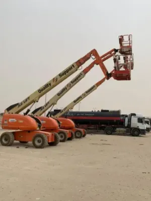 مان لفت للايجار رافعه عمال للايجار  Manlift for rent