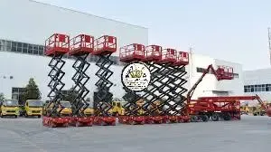 رافعات مقصية للإيجار جدة 8 متر 10 متر 12 متر 14 متر 16 متر | Scissor Lift Services Jeddah — أبحر، بحرة ⭐
