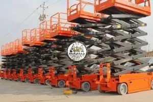 رافعات مقصية للإيجار جدة 8 متر 10 متر 12 متر 14 متر 16 متر | Scissor Lift Services Jeddah — أبحر، بحرة ⭐