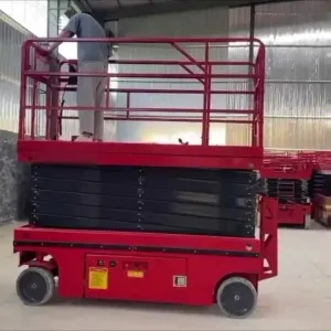 رافعات مقصية للإيجار الدمام 8 متر 10 متر 12 متر 14 متر 16 متر | Scissor Lift Services Dammam — صفوى، عنك ⭐