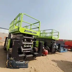 سيزر لفت للإيجار بجدة | تأجير رافعة مقصية في جدة