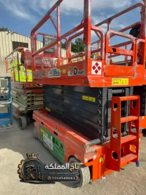 منصات سيزر لفت للإيجار جدة 8 متر 10 متر 12 متر 14 متر 16 متر | Scissor Lift Rental Jeddah — رابغ، بحرة 🏗️