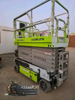 منصات سيزر لفت للإيجار جدة 8 متر 10 متر 12 متر 14 متر 16 متر | Scissor Lift Rental Jeddah — رابغ، بحرة 🏗️