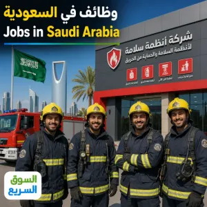 مطلوب موظف اطفاء حرائق للعمل في شركة متخصصة بالسلامة و الأنظمة الأمنية في السعودية وبراتب ممتاز