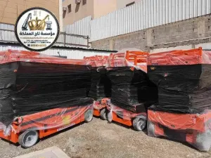 سيزر لفت للإيجار جدة - رابغ - بحرة 8 متر 10 متر 12 متر 16 متر | Scissor Lift Rental Jeddah