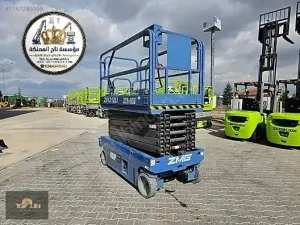 سيزر لفت للإيجار جدة - رابغ - بحرة 8 متر 10 متر 12 متر 16 متر | Scissor Lift Rental Jeddah