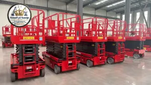Scissor Lift Rental Riyadh - Diriyah - Al Kharj 8m 10m 12m 14m 16m | Daily Weekly Monthly Rental | Electric & Diesel Scissor Lifts 🏗️