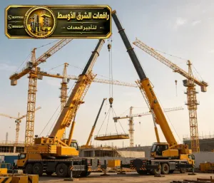 كرين للايجار في جدة | بجميع الأعمال والحمولات