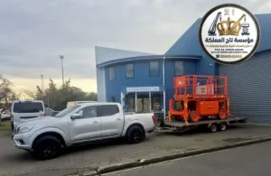 سيزر لفت للإيجار في مكة | 8m 10m 12m 14m 16m | منصات رفع كهربائية | Scissor Lift Rental Makkah