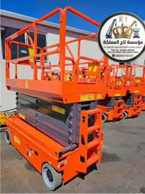 تأجير رافعات مقصية الدمام | سيزرلفت 8m 10m 12m 14m 16m | Electric & Diesel Scissor Lift