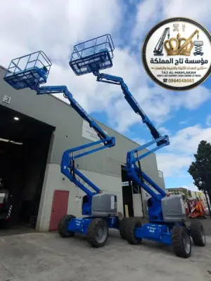 تأجير رافعات مقصية الدمام | سيزرلفت 8m 10m 12m 14m 16m | Electric & Diesel Scissor Lift