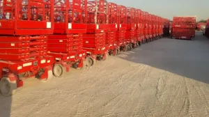 رافعات مقصية (سقالات كهربائية) للإيجار بالدمام، الاحساء والهفوف | electric Scissor lifts Rental Saudi Arabia | 2026-2027)