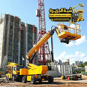 مان لفت للايجار في جدة | شركة شبه الجزيرة لتاجير الرافعات والمعدات الثقيلة والخفيفة