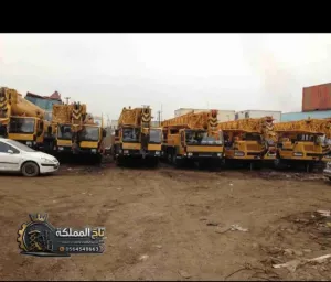 كرين 300طن 500طن 160طن 100طن 25طن 80طن للإيجار في الدمام ➤➤ حي الشعلة والقطيف ورأس تنورة