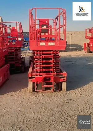 سيزر لفت للإيجار في سيهات والخبر والهفوف | سيزرات كهربائية 8 10 12 14 16 متر | السامي لتأجير المعدات