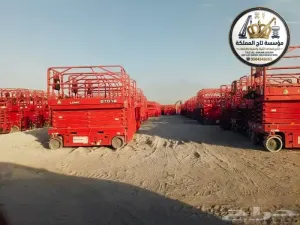 سيزر لفت 12متر للإيجار في الدمام // متاح " الجبيل القطيف - كهرباء