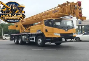 كرينات للإيجار - 10 طن ، 25 طن ، 500 طن بجدة - الحمدانية - الرحاب - الصفا