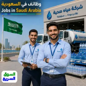 مطلوب موظفين مبيعات مياه صحية للعمل في شركة مياه صحية في جدة وبرواتب ممتازة