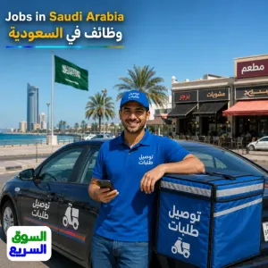 مطلوب سائق توصيل للعمل في جدة مع تطبيق توصيل طلبات مطاعم براتب ثابت و عمولة ممتازة