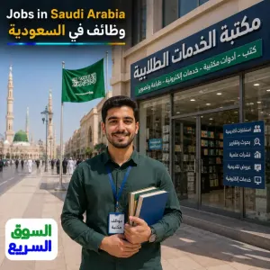 مطلوب موظف مكتبة للعمل في مكتبة خدمات طلابية في المدينة المنورة وبراتب ممتاز