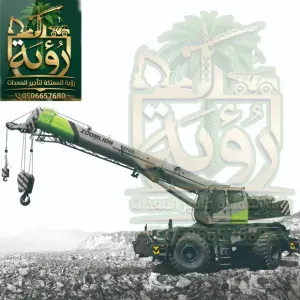 كرين 80طن للإيجار - عقد رسمي - تأمين شامل - فحص أرامكو