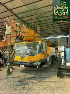 كرين 80طن للإيجار - عقد رسمي - تأمين شامل - فحص أرامكو