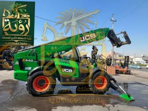 رافعة تلسكوبية 15م - موديل JCB / Manitou - مع مشغل
