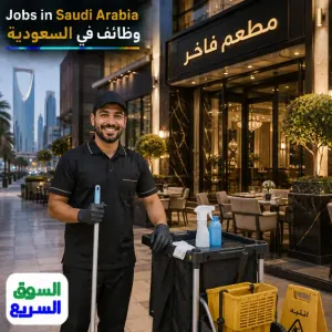 مطلوب عامل نظافة للعمل في مطعم في الرياض وبراتب ممتاز
