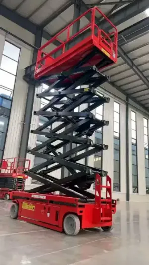 سيزرلفت للايجار scissor lift for rental جدة