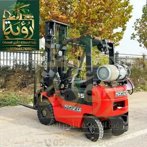 إيجار فوركلفت كهربائي 1.5 طن الرياض - بديل السقالات يوفر 80% وقت وتكلفة - رؤية المملكة